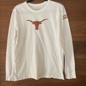 Nike University of Texas Longhorn Women's Long Sleeve T-Shirt size Medium